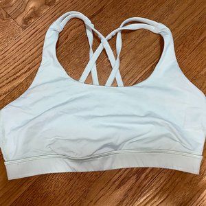 Lululemon Cross Back Mint Sports Bra size 10
